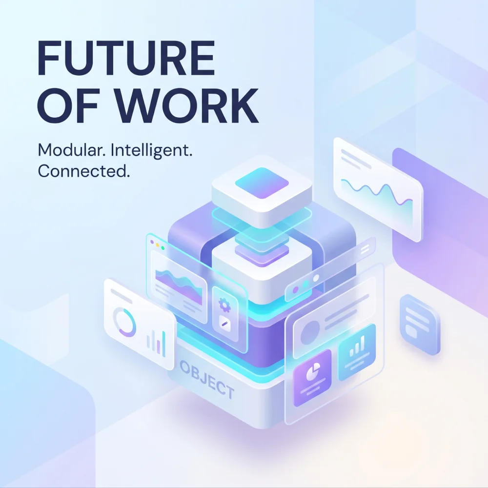 Modular SaaS Illustration Style